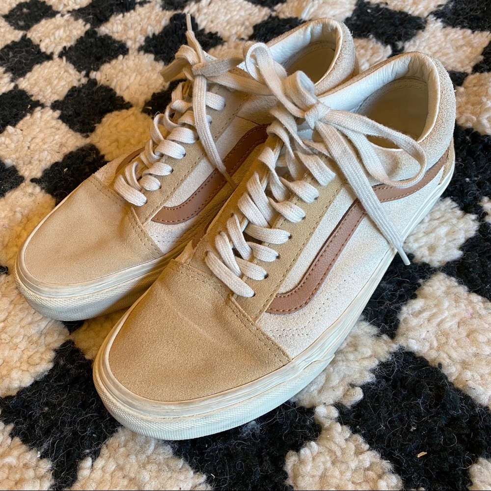 Madewell x Vans Old Skool Sneakers in Camel